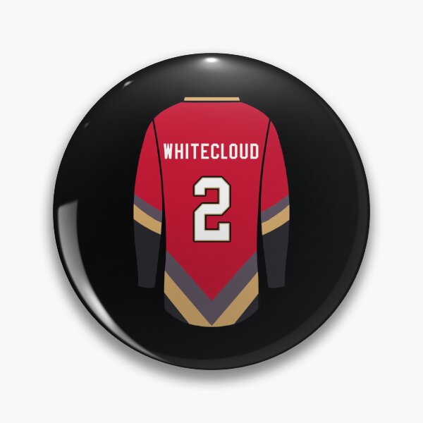 Item preview, Zach Whitecloud Jersey Sticker designed and sold by verarheaf9.
