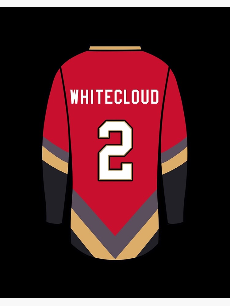 Zach Whitecloud Jersey Sticker' Art Board Print for Sale by verarheaf9