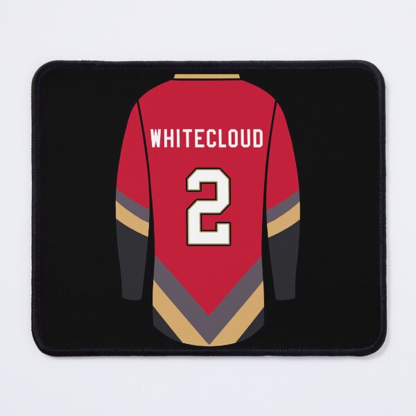 Item preview, Zach Whitecloud Jersey Sticker designed and sold by verarheaf9.