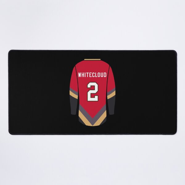 Item preview, Zach Whitecloud Jersey Sticker designed and sold by verarheaf9.