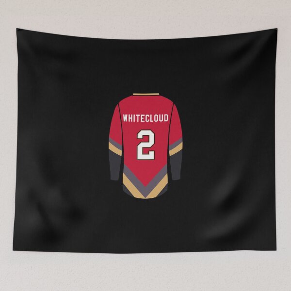 Item preview, Zach Whitecloud Jersey Sticker designed and sold by verarheaf9.