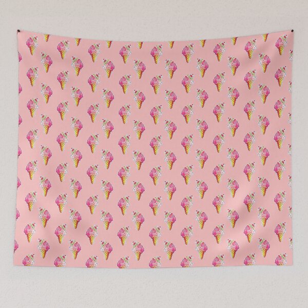 Item preview, Pink Icecream Turtle Pattern designed and sold by SaradaBoru.