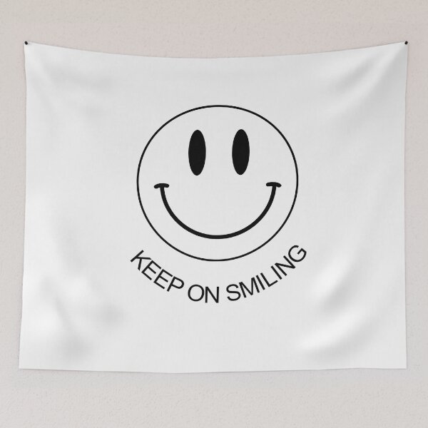 Item preview, Keep on smiling with emoji designed and sold by flydye.