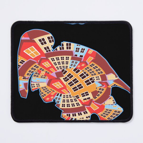 Item preview,  COLORFUL AND FUNNY ELEPHANT ARCHITECT designed and sold by Ralek.