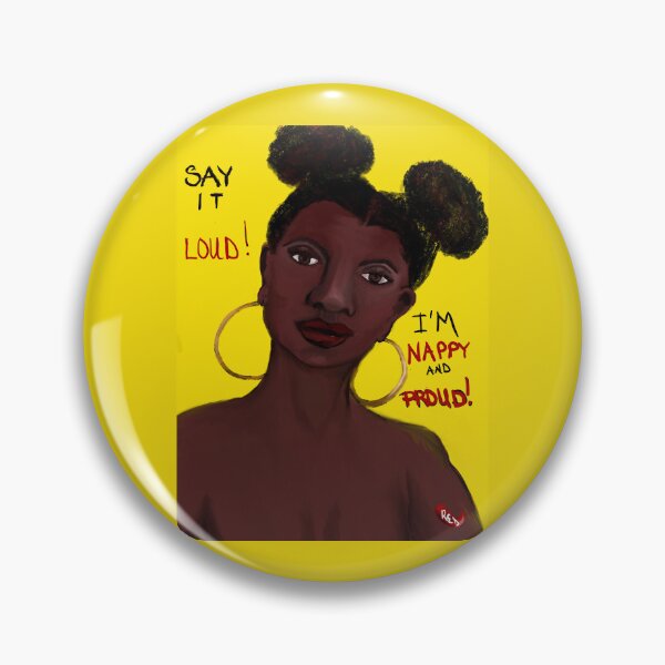 Item preview, Say It Loud! I’m Nappy And Proud! designed and sold by QueenGeenie1955.