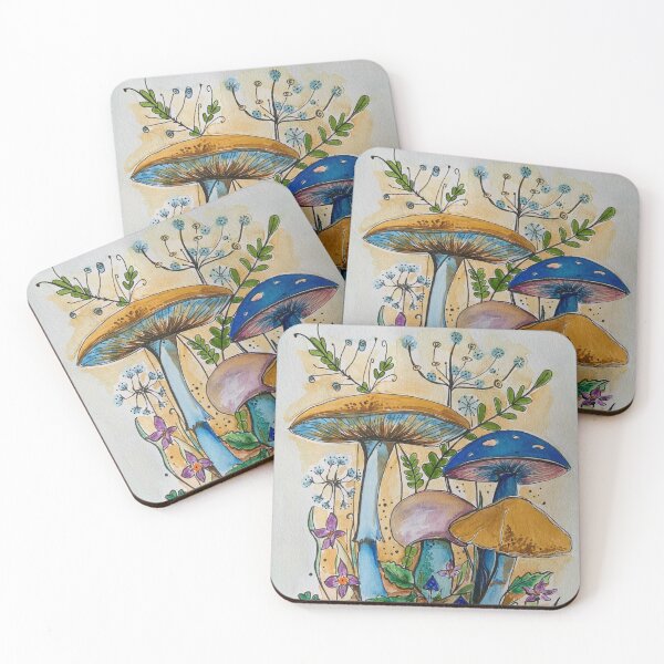 Item preview, mushroom forest designed and sold by Arte e Terapia - Magic Garden.