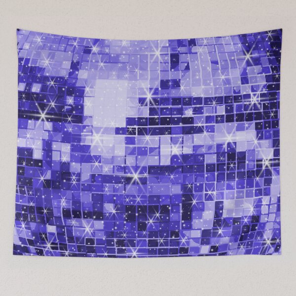Item preview, Twinkle Indigo Disco Ball Pattern  designed and sold by Deborah Camp.