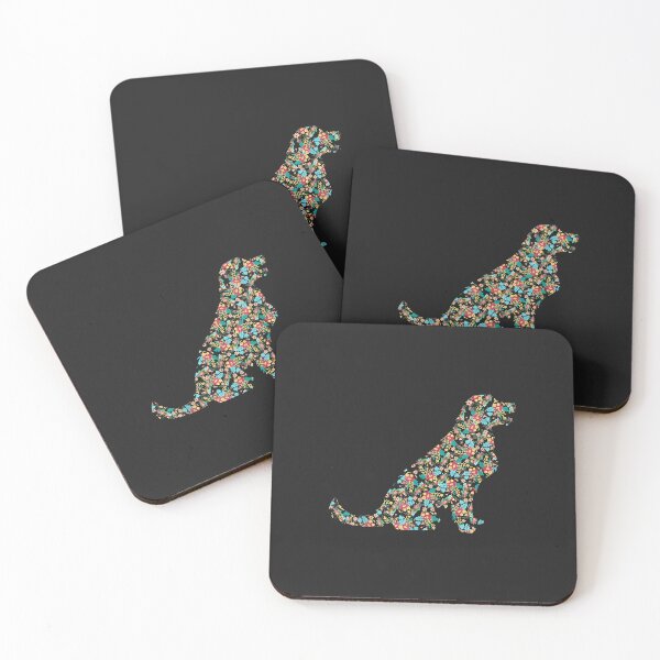 Item preview, Golden Retriever Flower, Floral Frenchie Dog Silhouette designed and sold by Corelli87.