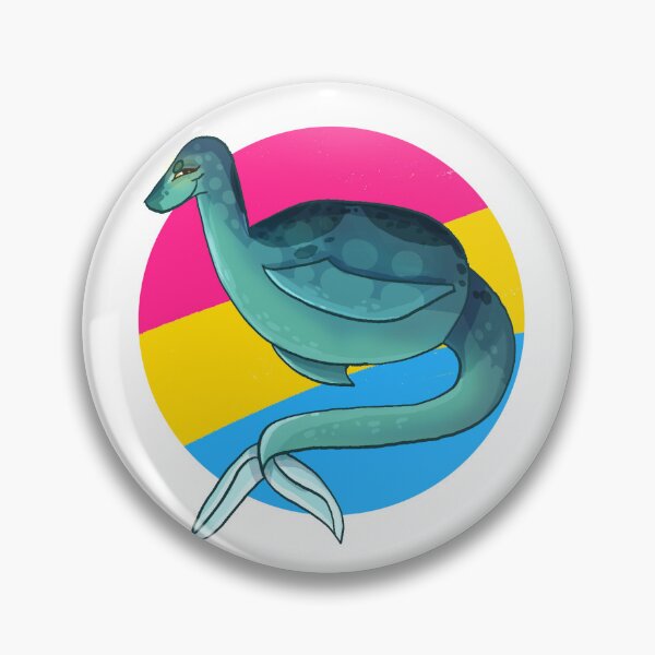 Item preview,  Loch Ness Monster Pride Flags- Pan designed and sold by fruitbat55.