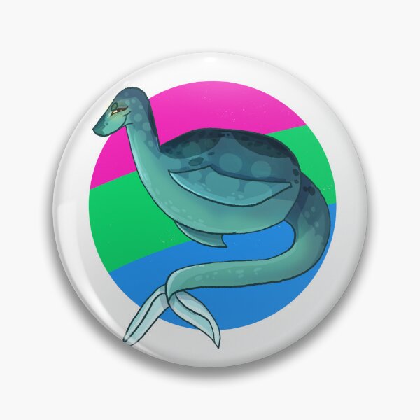 Item preview, Copy of Loch Ness Monster Pride Flags- Polysexual designed and sold by fruitbat55.