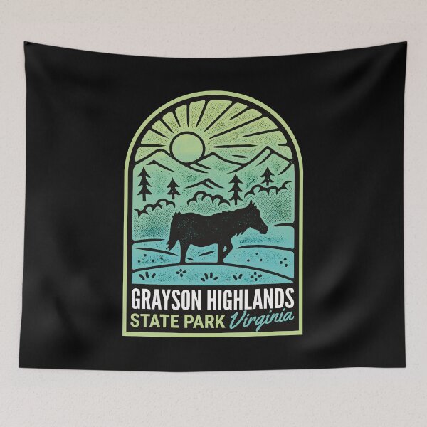 Item preview, Grayson Highlands State Park Virginia designed and sold by halpindesignco.