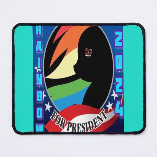 Item preview, HSP: RAINBOW FOR PRESIDENT 2024 MERCHANDISE designed and sold by HeartNSoulFed.