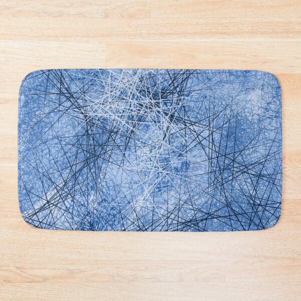 Item preview, Shades of blue threads designed and sold by Diane Hunter Art.