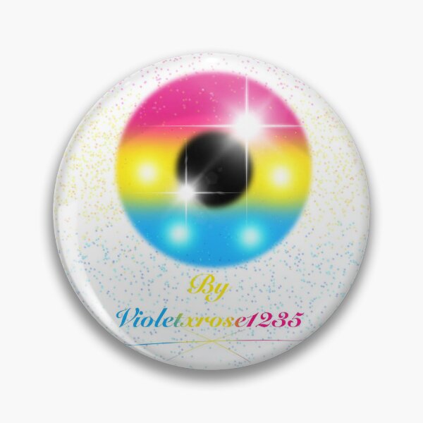 Item preview, Pansexual Marble Eye designed and sold by violetxrose1235.