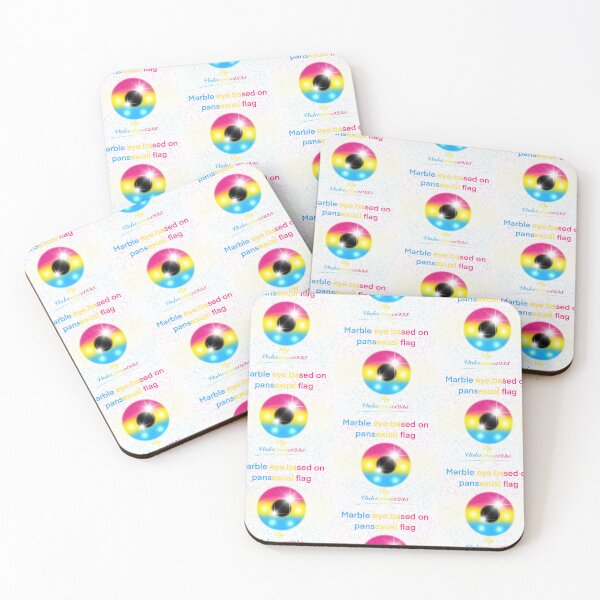 Item preview, Pansexual Marble Eye designed and sold by violetxrose1235.