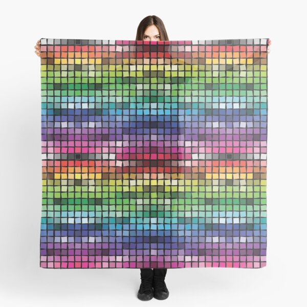 Mosaic (Web Colors) Scarf