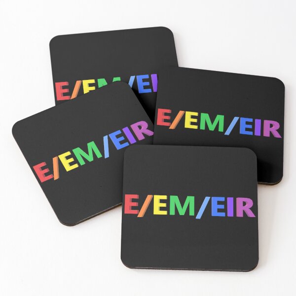 Item preview, E/Em/Eir Pronouns designed and sold by Spectrum Perspectives.