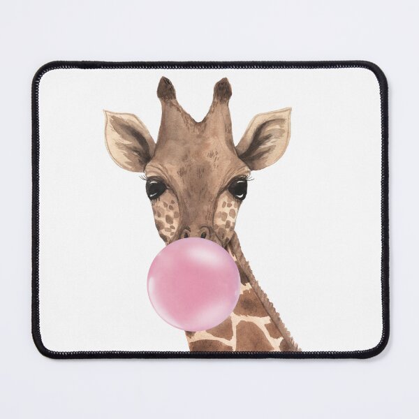 Item preview, Bubblegum Blowing Giraffe designed and sold by starrylite.