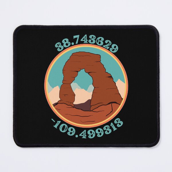 Item preview, Moab Utah Delicate Arch Coordinates designed and sold by PeachesMommy.