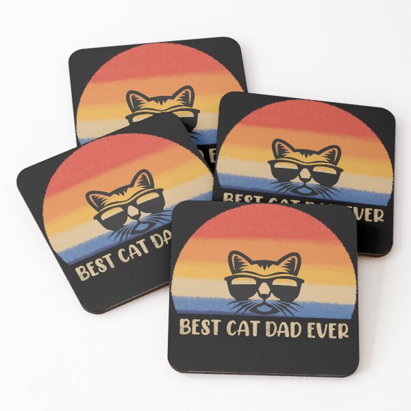 Artikelvorschau, Best Cat Dad Ever 2 entworfen und verkauft von Hola Ilustra.