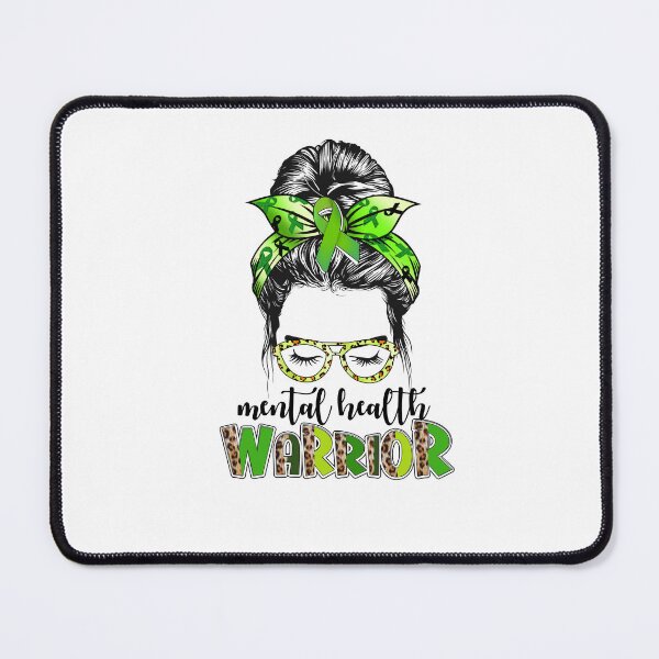 Artikelvorschau, Mental Health Warrior May Mental Health Warrior Awareness Mental Health Matters entworfen und verkauft von Leslie Smith.