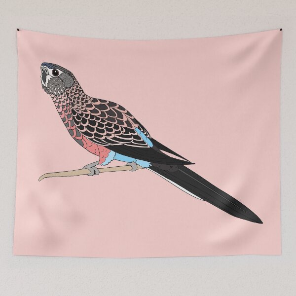 Item preview, Bourkes Parakeet designed and sold by nolessjess.