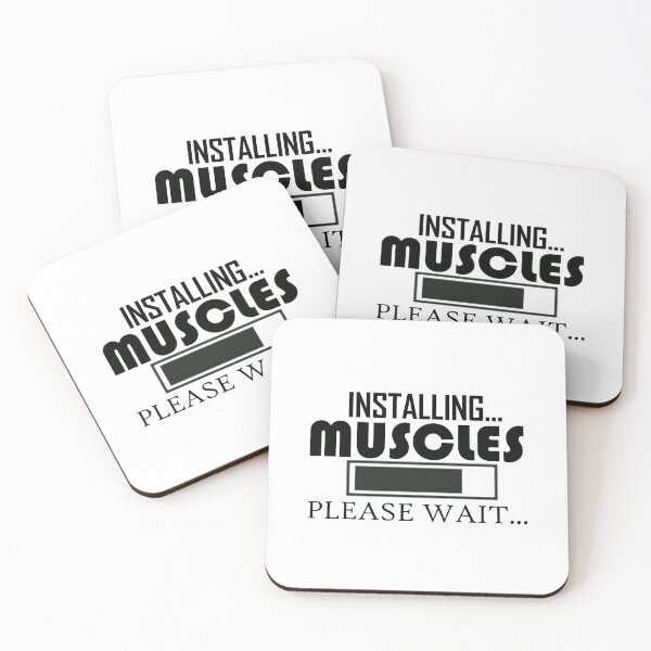 Item preview, installing muscles please wait designed and sold by Bee-Keej8.