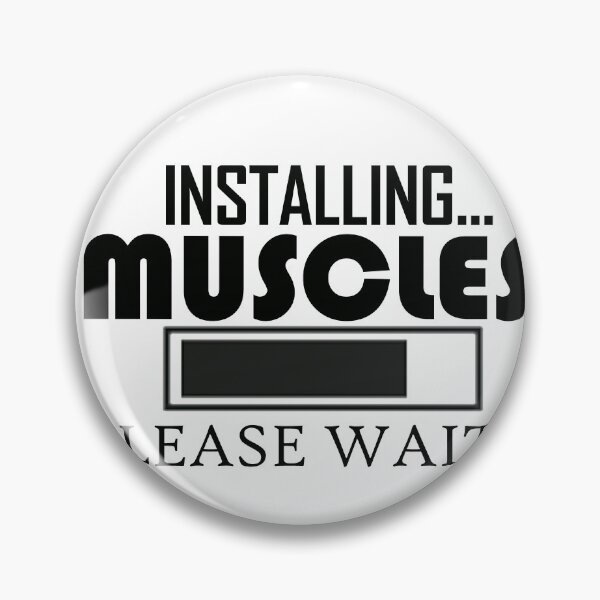 Item preview, installing muscles please wait designed and sold by Bee-Keej8.