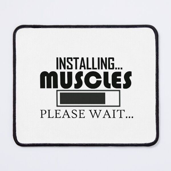 Item preview, installing muscles please wait designed and sold by Bee-Keej8.