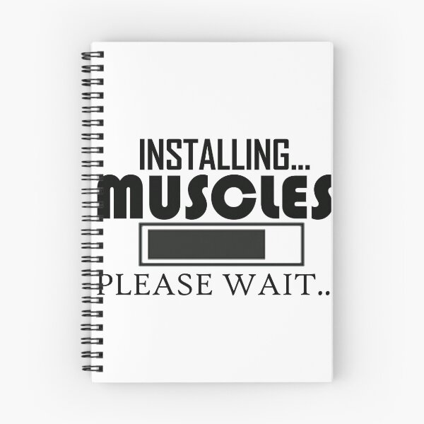 Item preview, installing muscles please wait designed and sold by Bee-Keej8.
