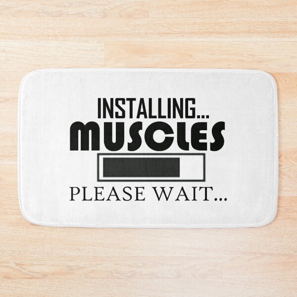 Item preview, installing muscles please wait designed and sold by Bee-Keej8.