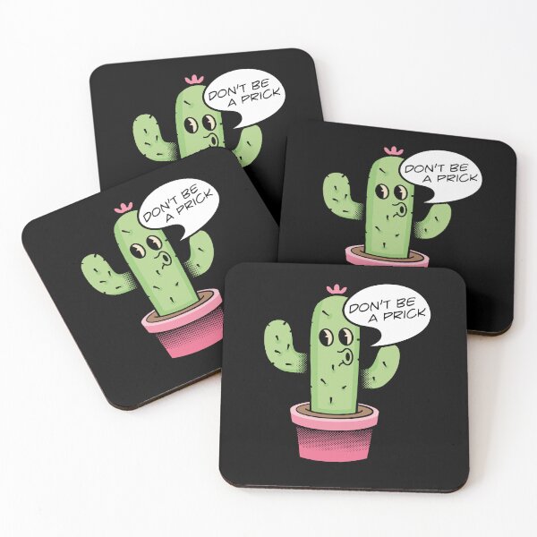 Item preview, Don't be a Prick cactus designed and sold by retrippy.