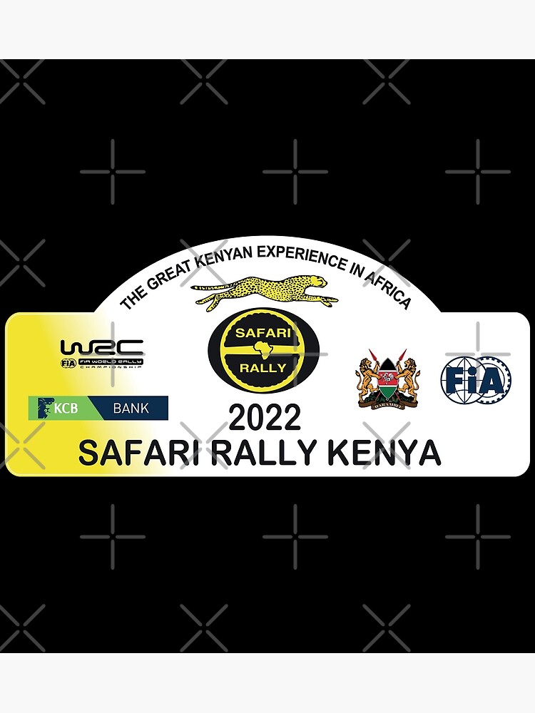 "WRC Rally Kenya 2022" Poster for Sale by Heiale Redbubble