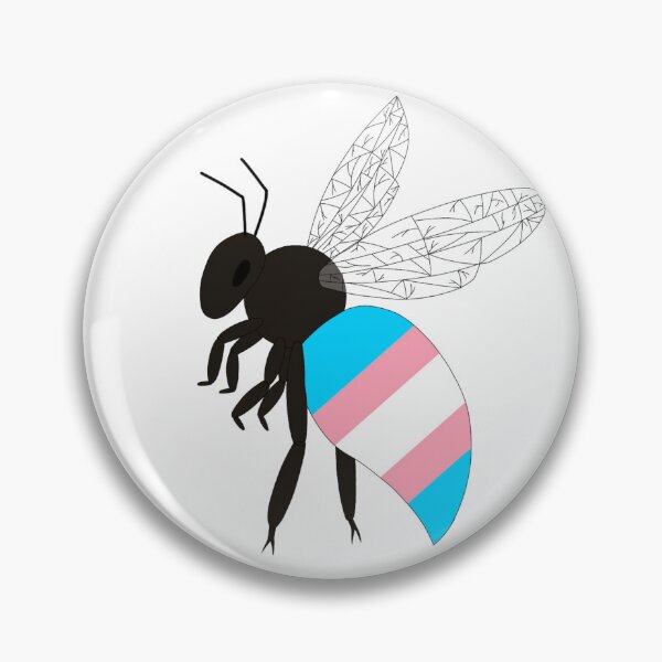 Artikelvorschau, pride bee Transgender flag entworfen und verkauft von Springtrap164.