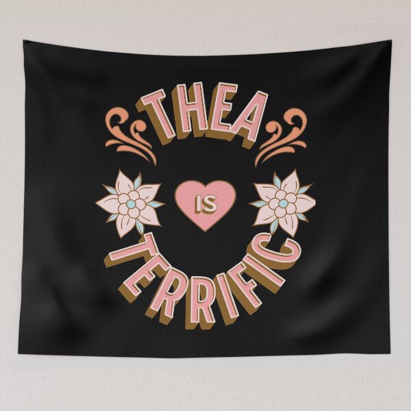 Item preview, Thea is Terrific - First Names - Birthday Gifts - Alliteration Fans designed and sold by epicthoughts.