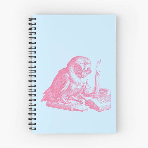 Item preview, Owlways Reading on Books, Retro Owl with Books is Gift for Book Lover and Birthdays, Winterowl designed and sold by DiensDesign.