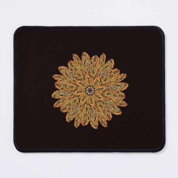 Item preview, Peach floral pattern designed and sold by Diane Hunter Art.