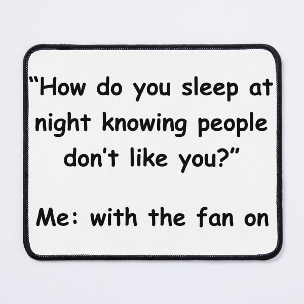 Item preview, Sleep with a fan designed and sold by PERsonalthreads.