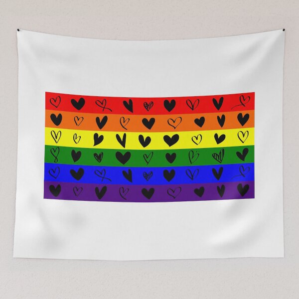 Item preview, LGBT hearts designed and sold by Mello Official Store.