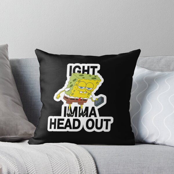 Item preview, SpongeBob Ight Imma Head Out Meme designed and sold by kylebarr19.