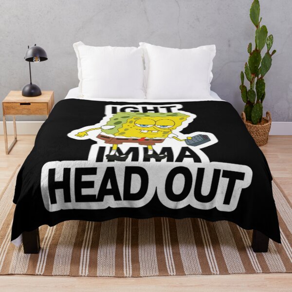 Item preview, SpongeBob Ight Imma Head Out Meme designed and sold by kylebarr19.