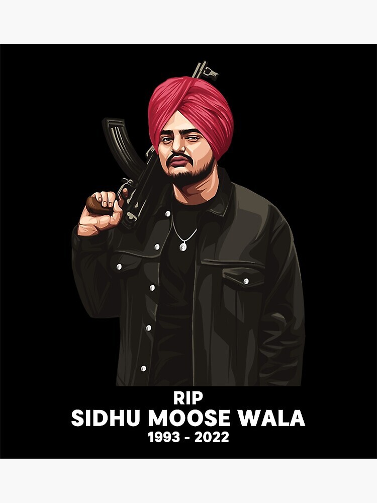 Rip Sidhu Moose Wala 1993 2022 Sidhu Moosewala Poster For Sale By Vionpin354 Redbubble 4987