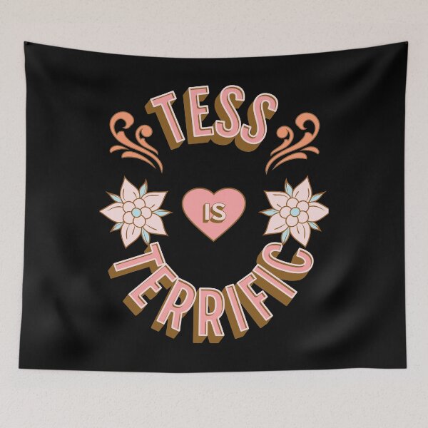 Item preview, Tess is Terrific - First Names - Birthday Gifts - Alliteration Fans designed and sold by epicthoughts.