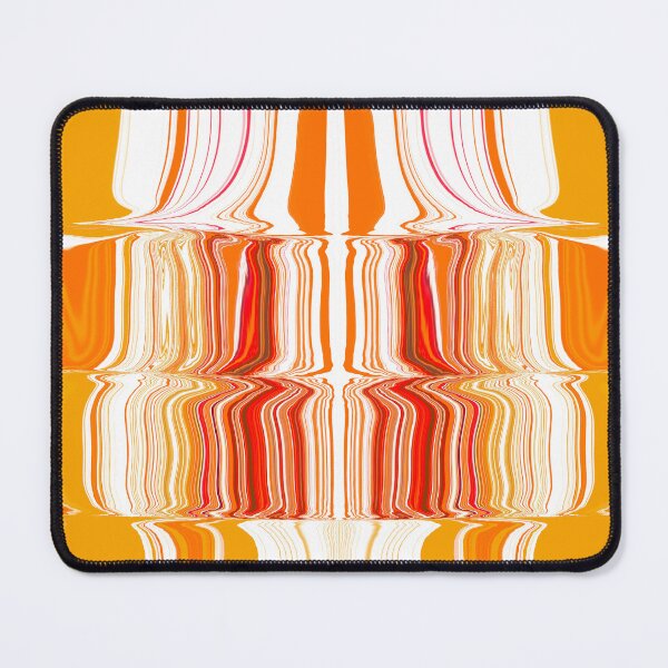 Item preview, Orange and white retro design designed and sold by Diane Hunter Art.