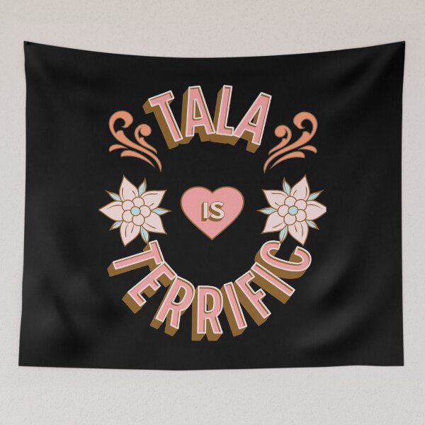 Item preview, Tala is Terrific - First Names - Birthday Gifts - Alliteration Fans designed and sold by epicthoughts.