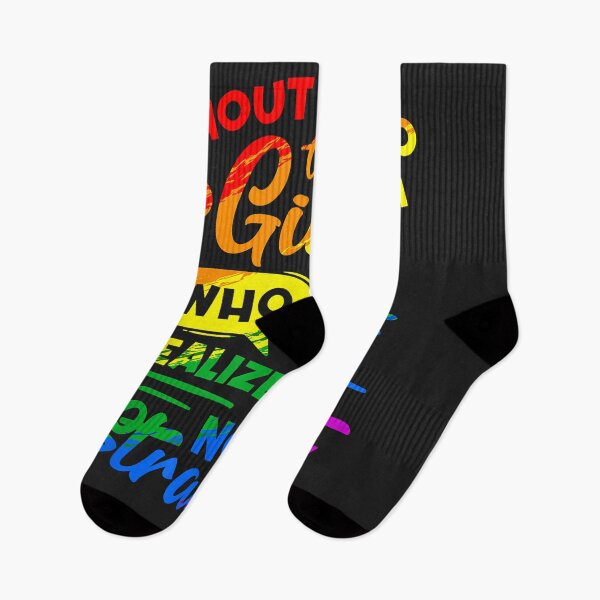 Item preview, Lesbian Gay LGBT Pride Shout Out To The Girl Funny Couple designed and sold by Corelli87.