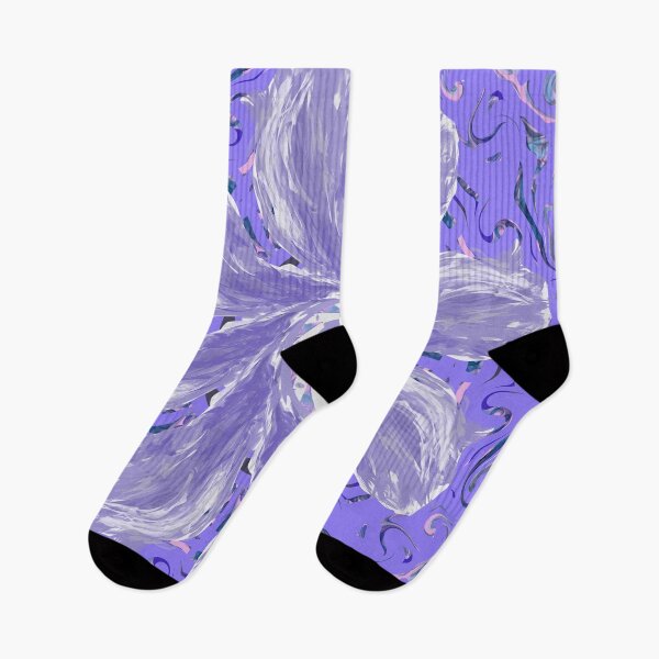 Item preview, Lilac abstract floral design designed and sold by Diane Hunter Art.