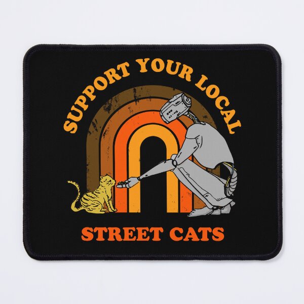 Item preview, Stray Cat Game Support Your Local Street cats Retro 80 s 90 s designed and sold by GraphismCats.