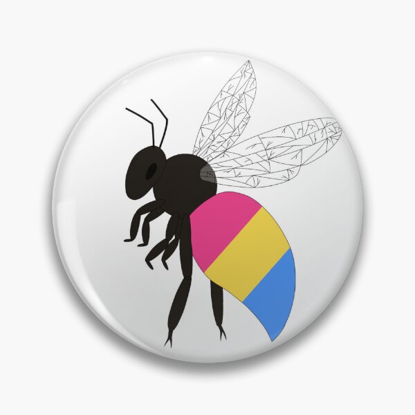 Artikelvorschau, pride bee Pansexual flag entworfen und verkauft von Springtrap164.