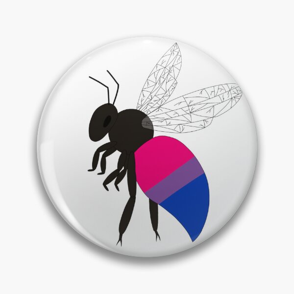 Artikelvorschau, pride bee bisexual flag entworfen und verkauft von Springtrap164.
